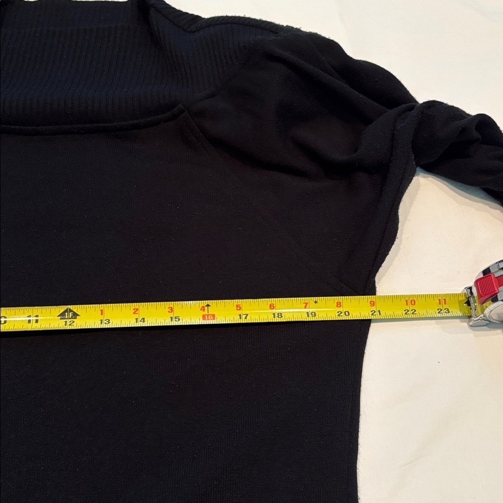 Vintage Dress Code Brand Two Piece Black Sweater Top with Ruffle Skirt. 9/10 - Picture 7 of 12